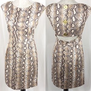 MICHAEL Michael Kors | Sleeveless Snake Skin Dress